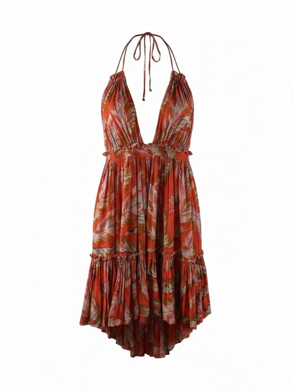 Free People Boho Summer 100 Degree Dress NWT Large
